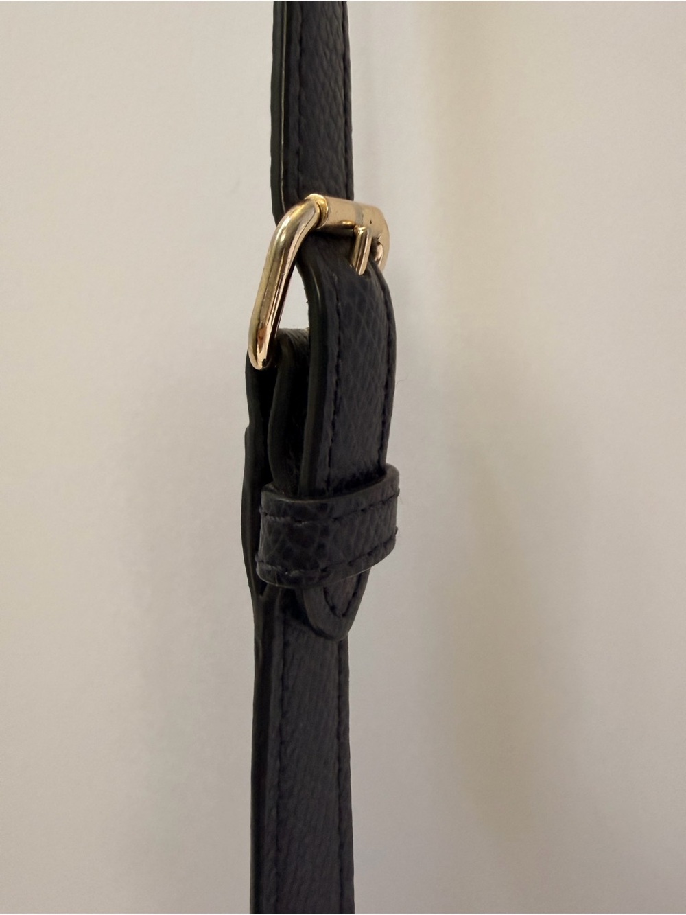 COACH Brown Signature Canvas Crossbody with NAVY Center Stripe - Picture 4 of 12